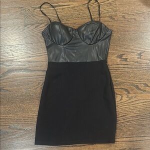 Black Strapless Dress
